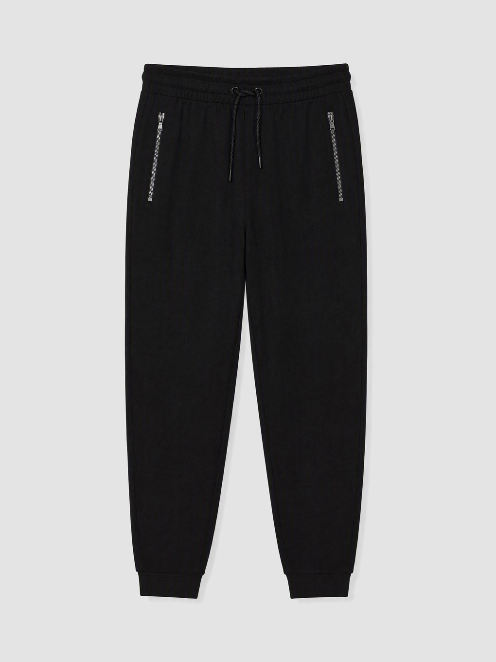 Siyah Regular Fit Erkek Jogger Eşofman Altı-3