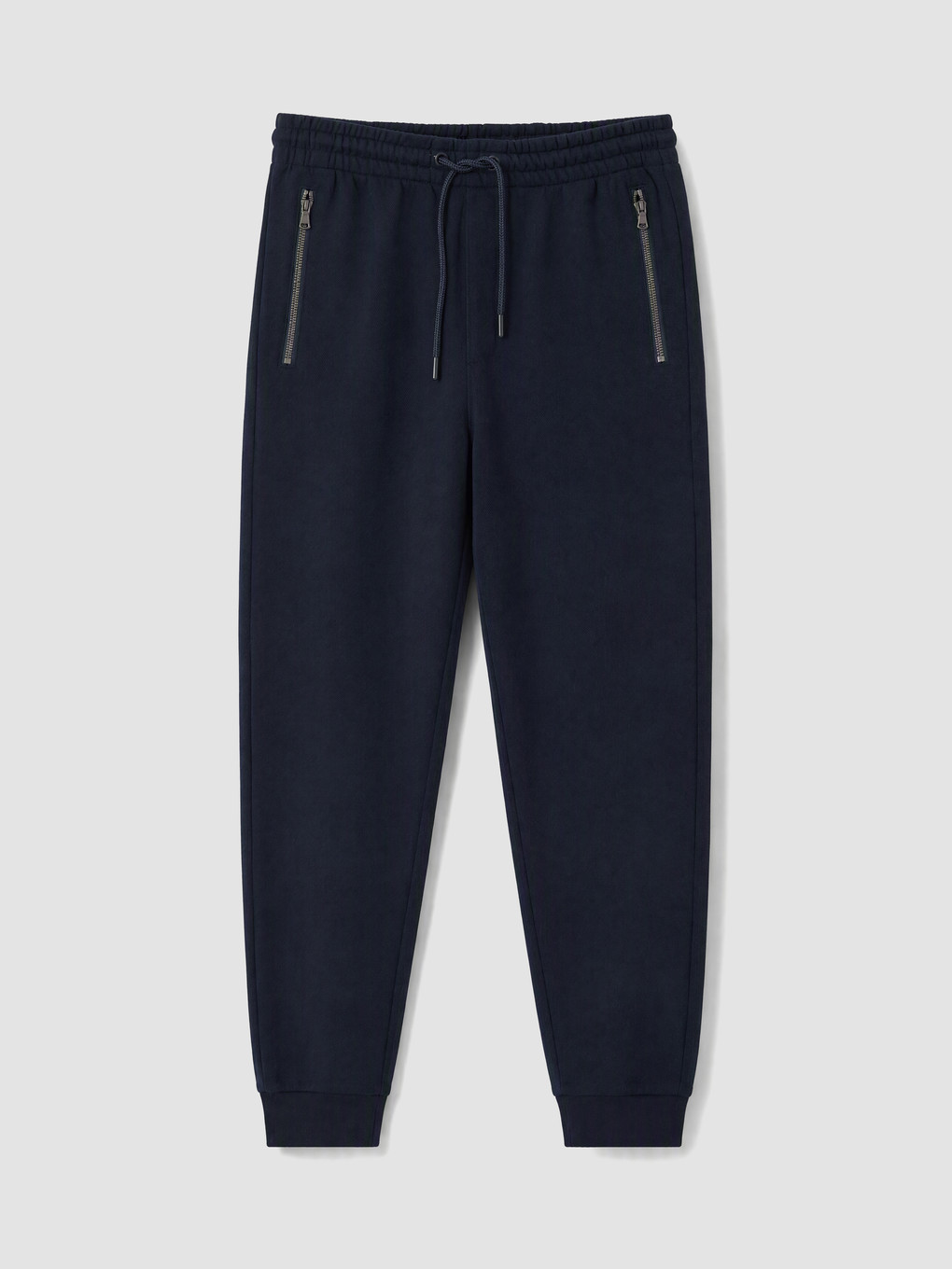 Man Navy Jogger Sweatpants-3
