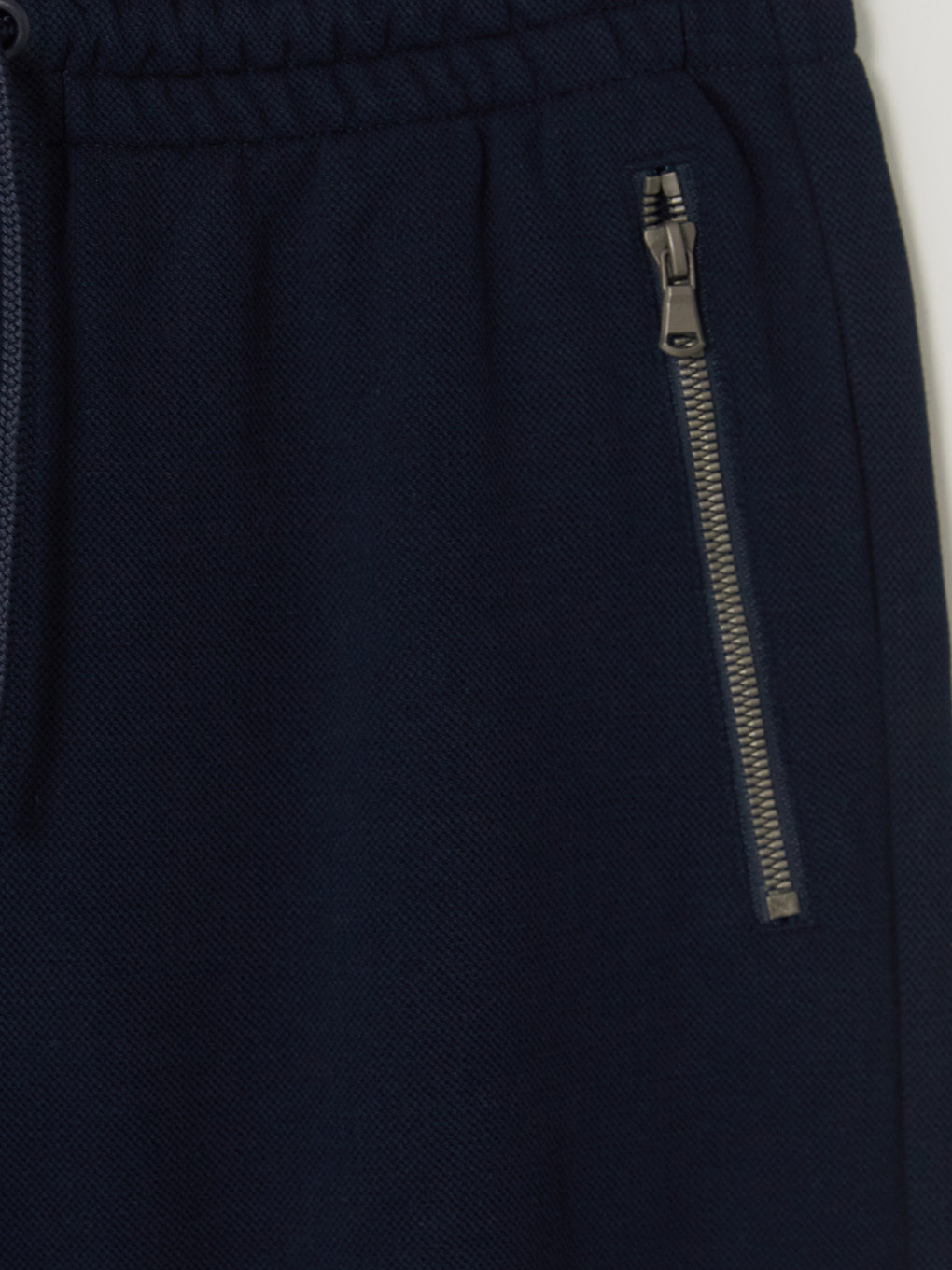 Man Navy Jogger Sweatpants-4