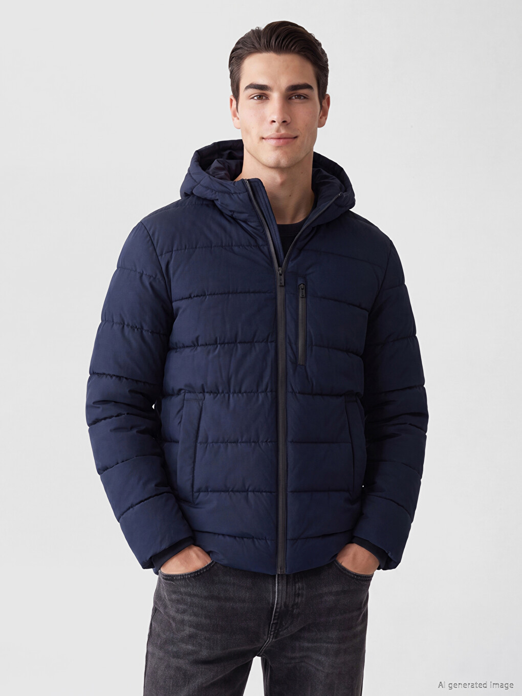 Geacă Bleumarin Bărbat
