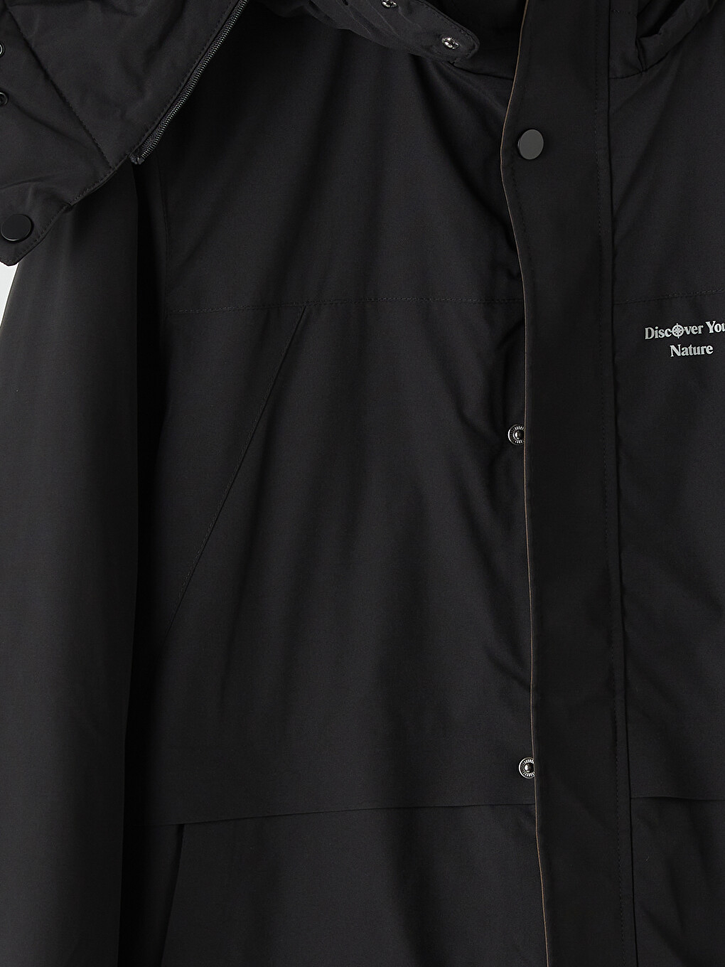Regular Fit Hooded Men's Puffer Coat-6