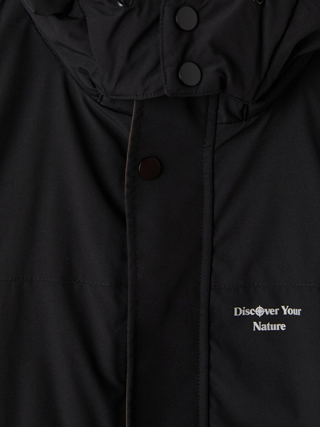 Regular Fit Hooded Men's Puffer Coat-7