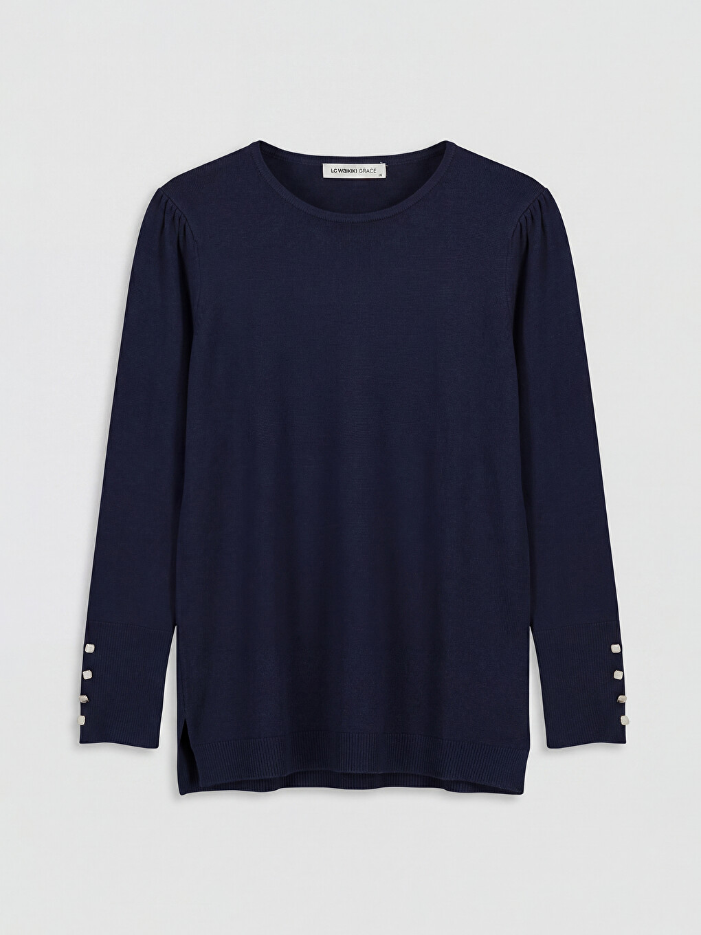 Woman Navy Sweater-4