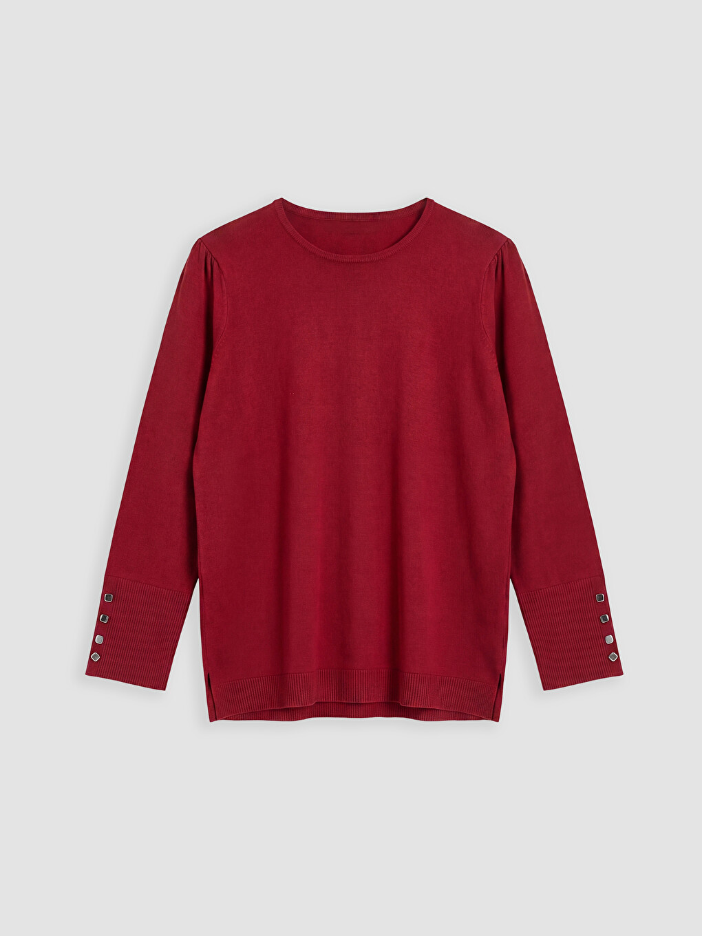 Crew Neck Women's Knitwear Sweater-4