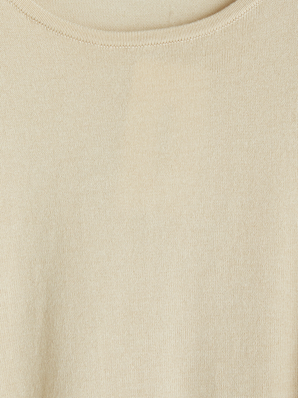 Pull-over En Maille Pour Femme À Col Rond-5
