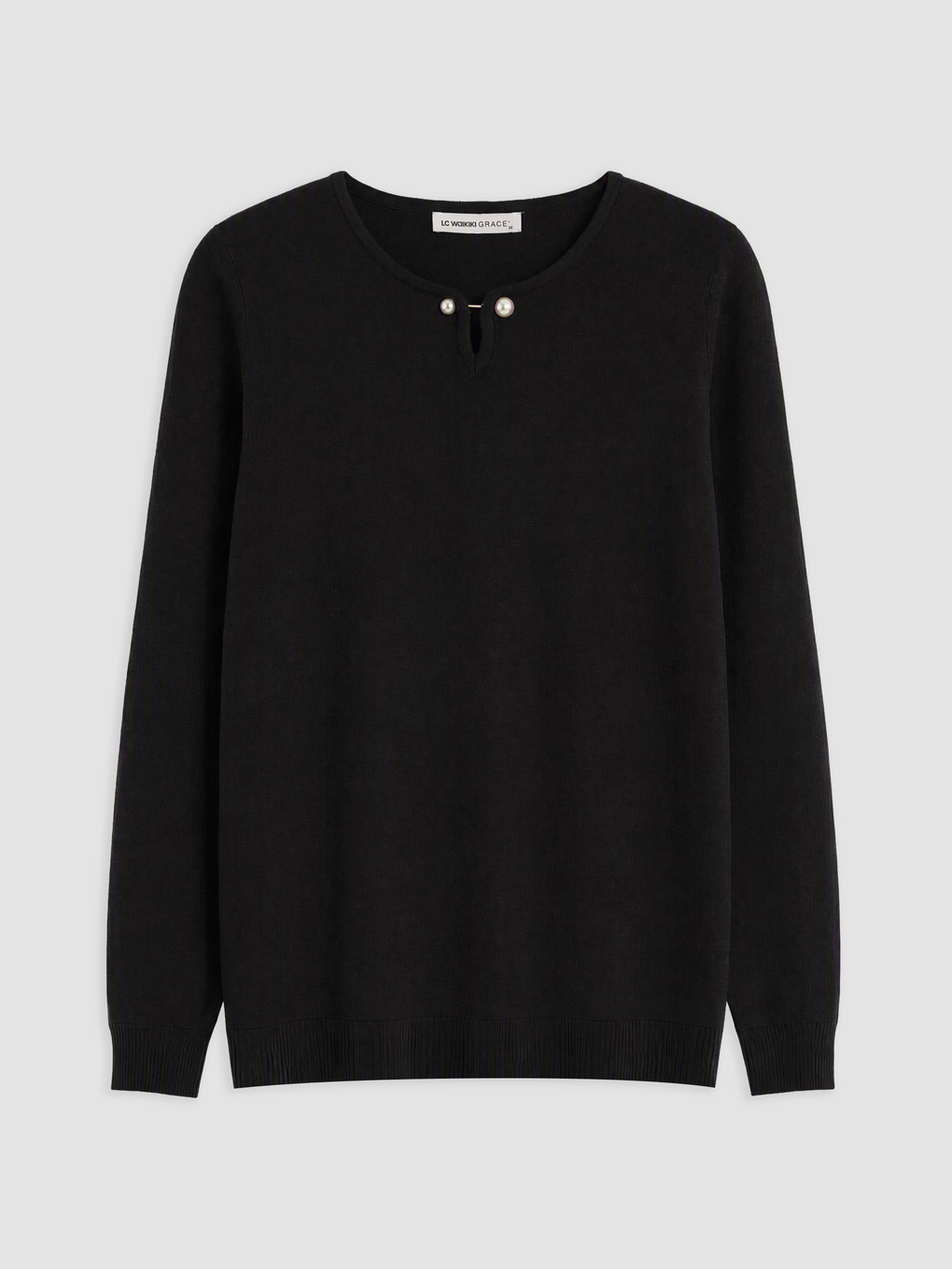 Woman Black Sweater-4