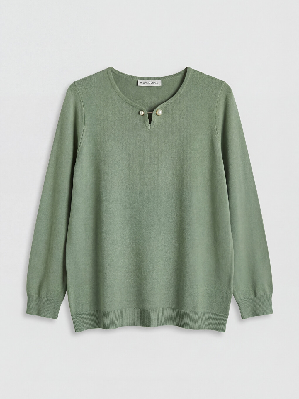 Pull-over Kaki Femme-4