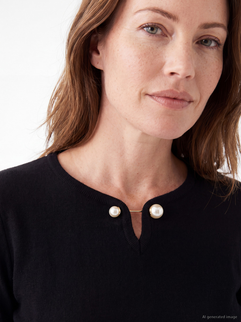 Woman Black Sweater-2