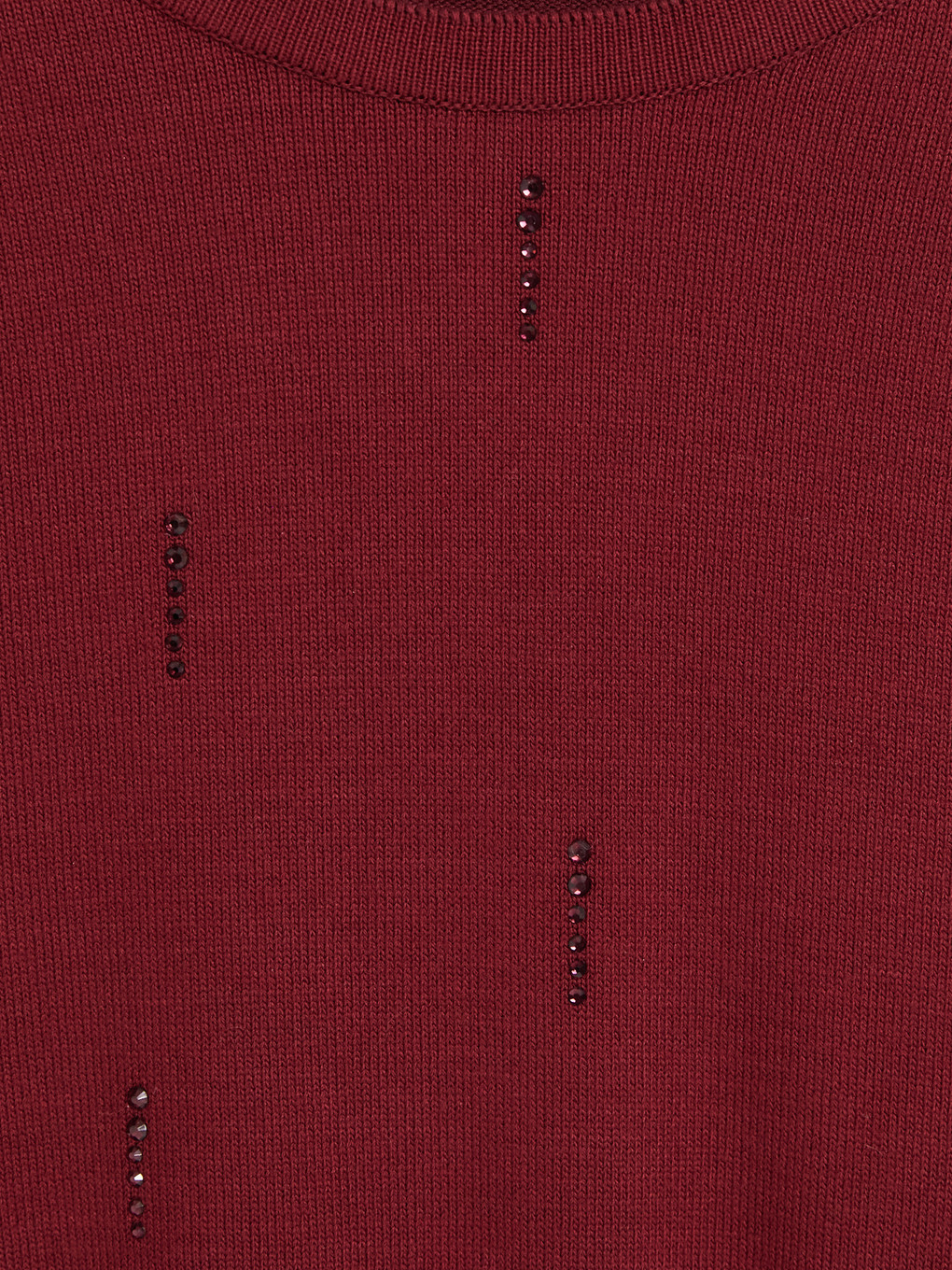 Woman Bordeaux Sweater-2