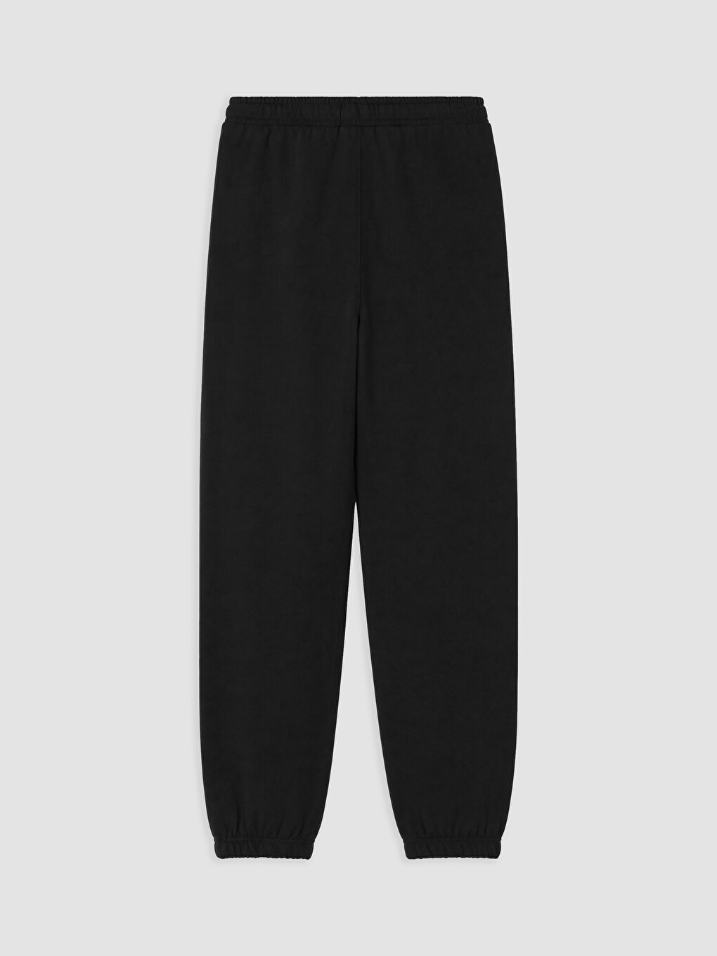 Siyah Beli Lastikli Erkek Çocuk Jogger Eşofman Altı-1