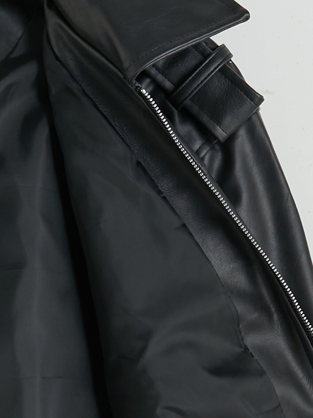 Shirt Collar Women's Coat-8