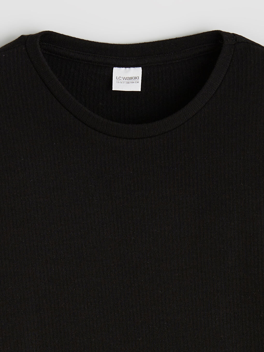 Siyah Bisiklet Yaka Erkek Çocuk Termal İçlik-1