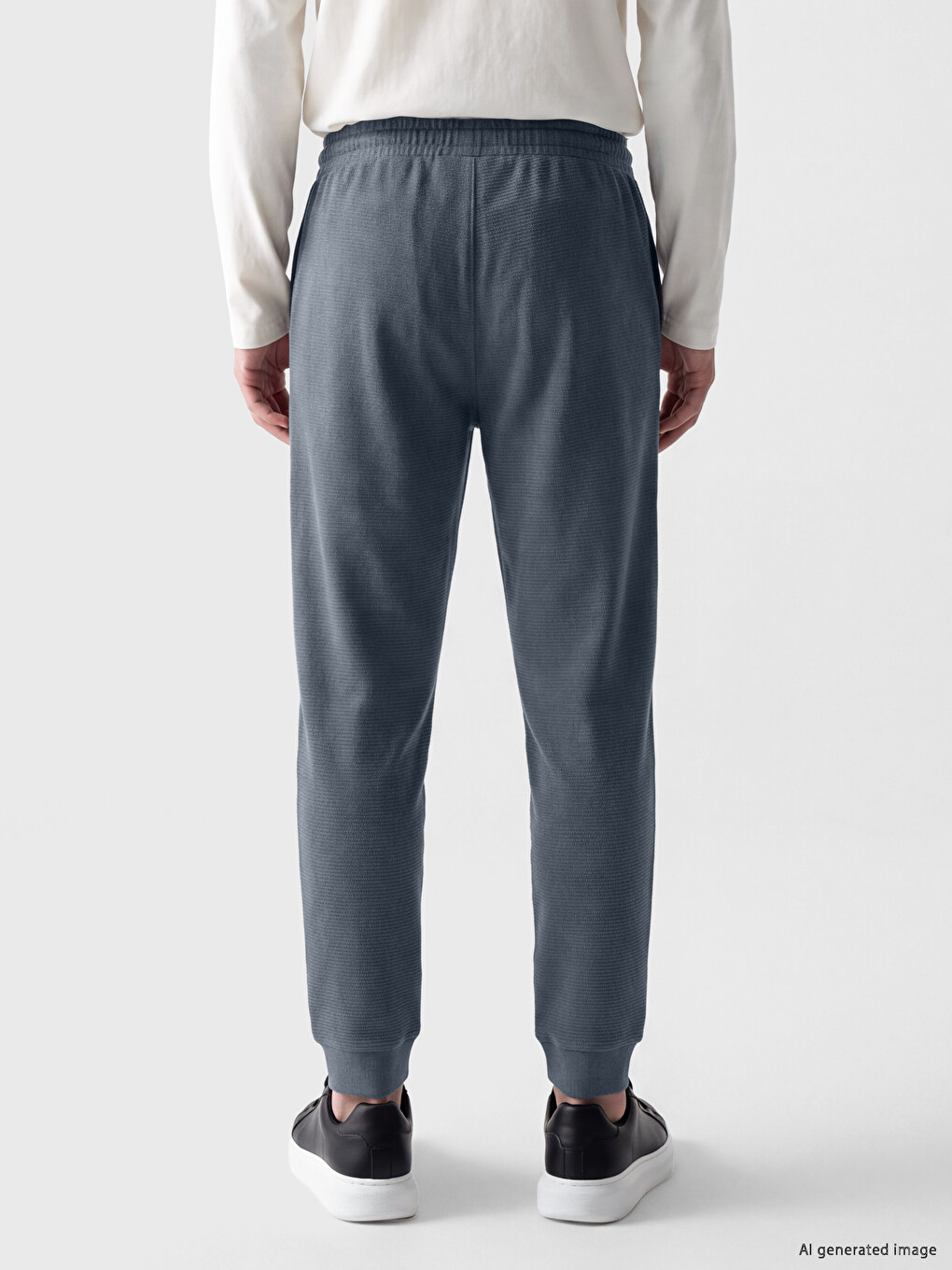 Man Grey Sweatpants-2