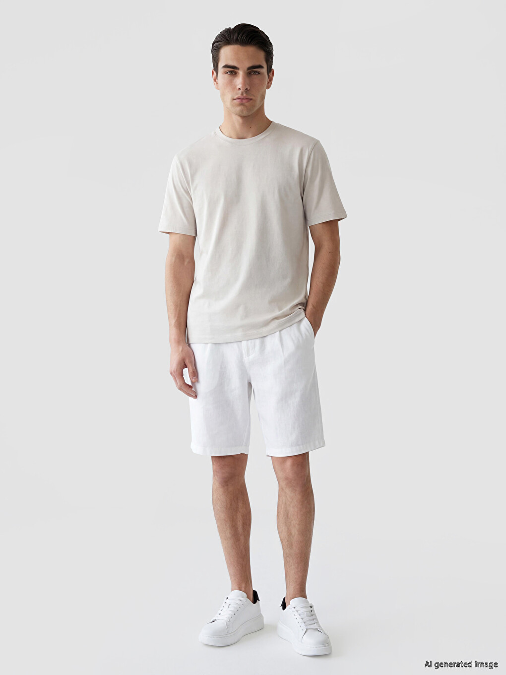 Crew Neck Men's T-shirt-1