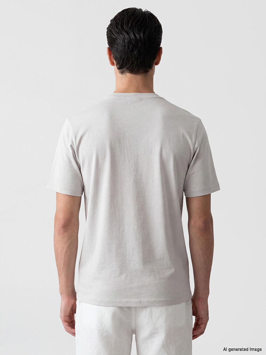 Crew Neck Men's T-shirt-2