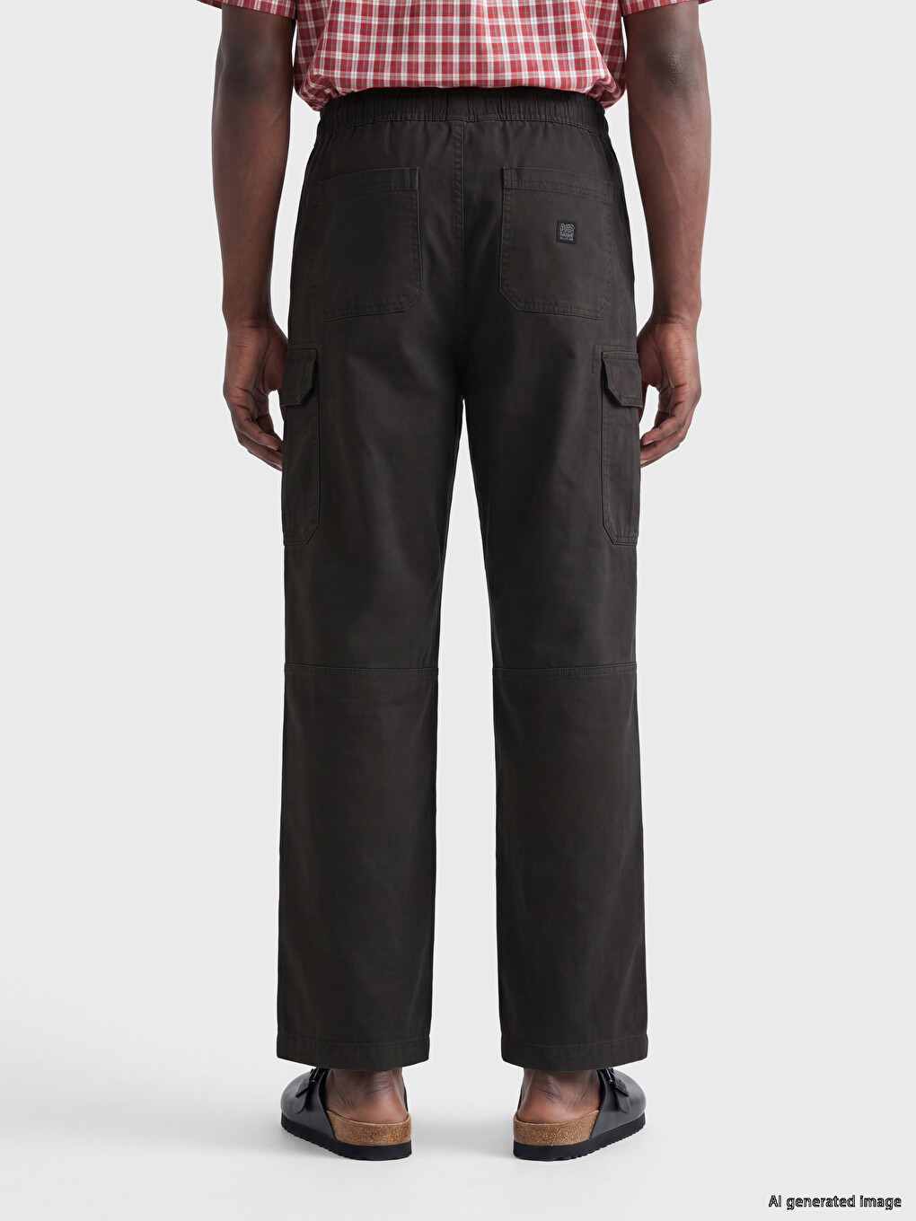 Pantaloni Bărbați Gabardină Relax Fit-3
