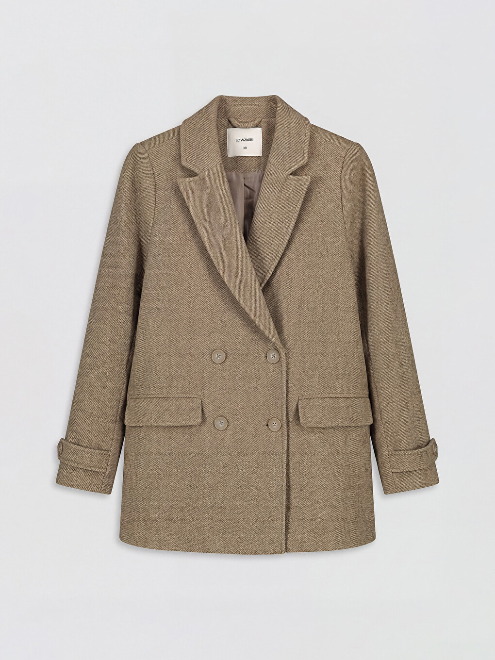 Woman Brown Coatigan-4