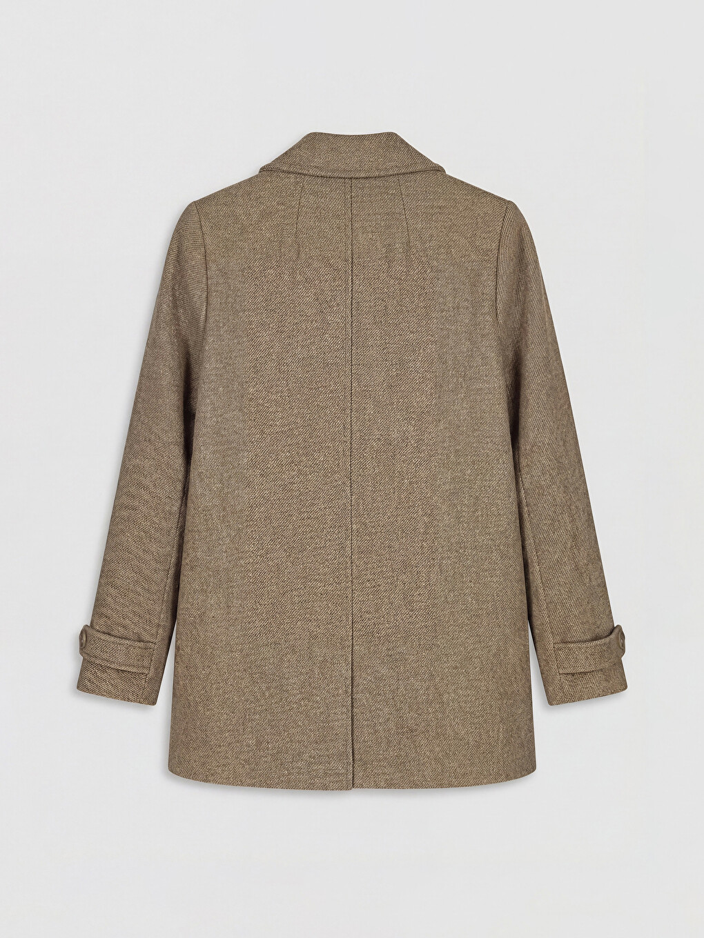Woman Brown Coatigan-5