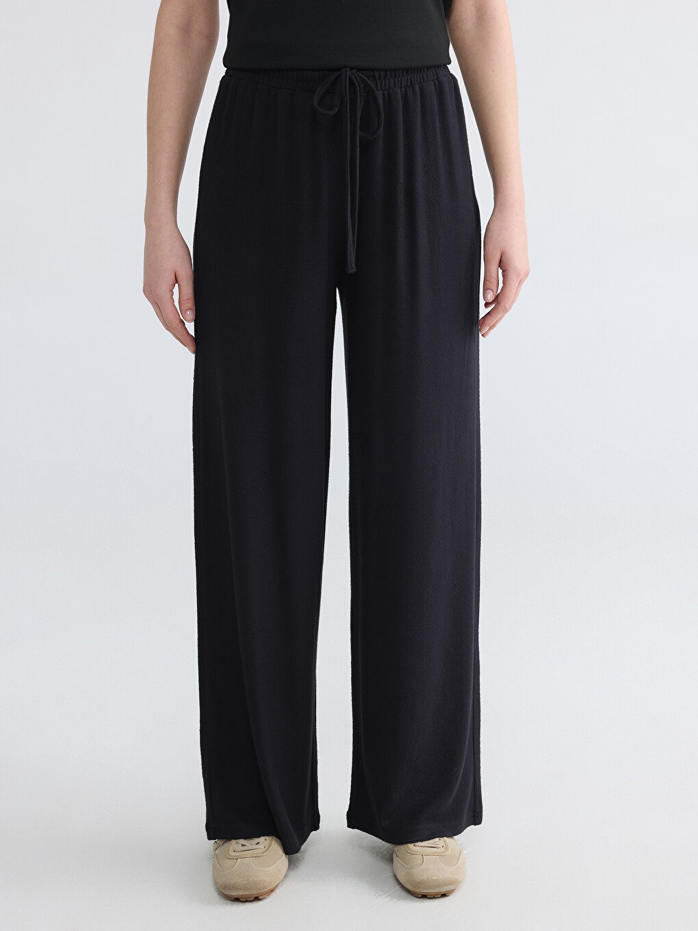 Wide Leg Women's Sweatpants-1
