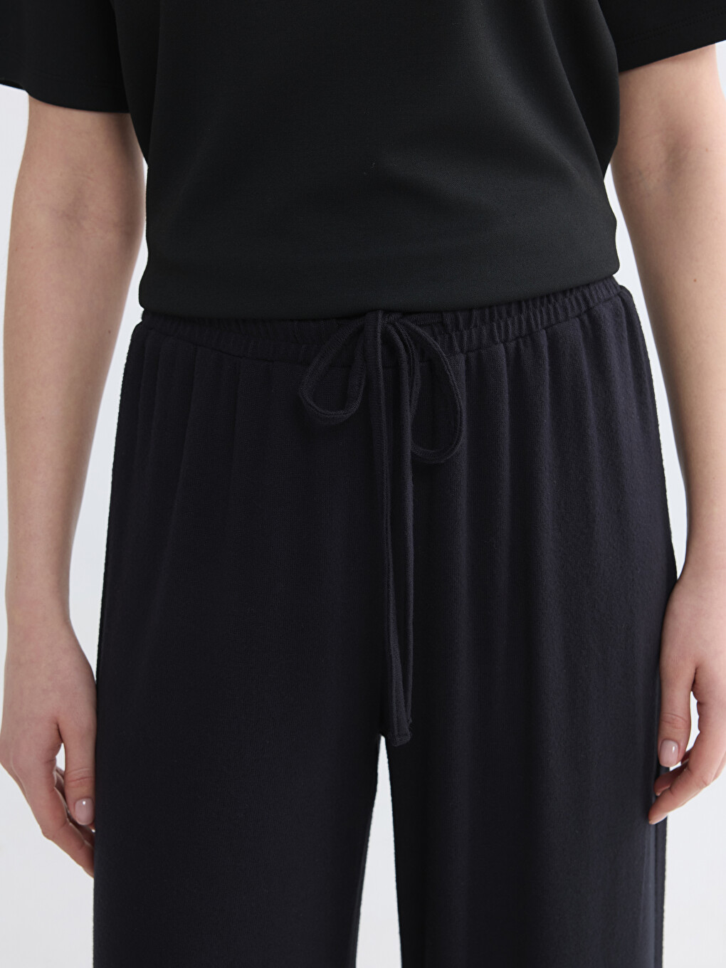 Wide Leg Women's Sweatpants-2