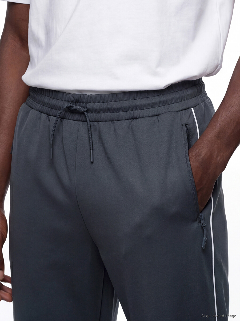 Loose Fit Men's Sweatpants-2