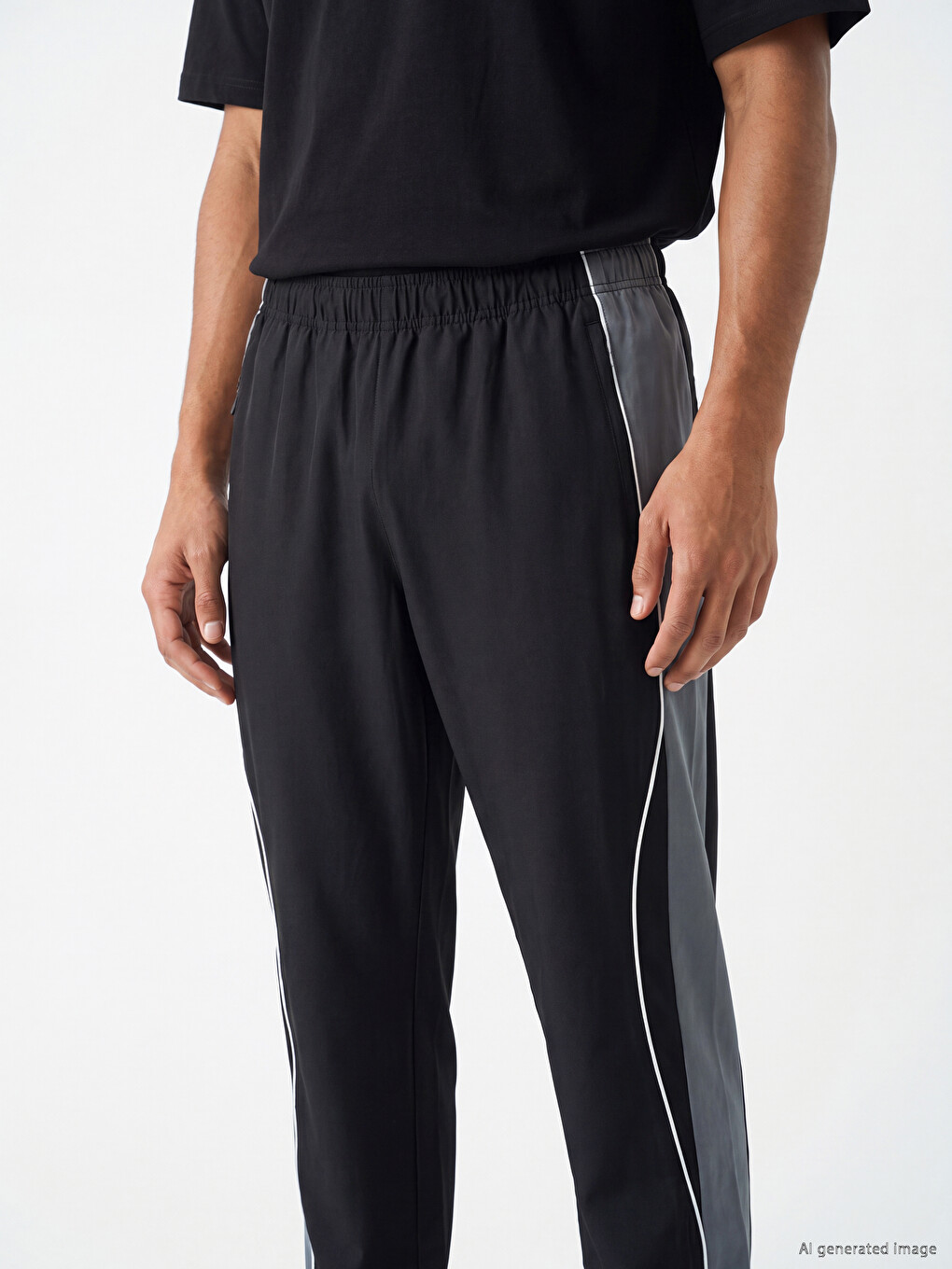 Pantalon De Survêtement Jogger Homme Coupe Décontractée-3