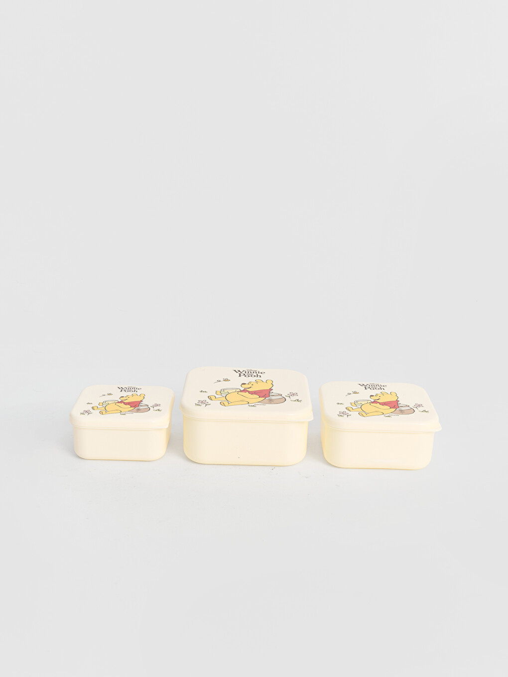 Winnie The Pooh Printed Storage Container Set 3-pack-1