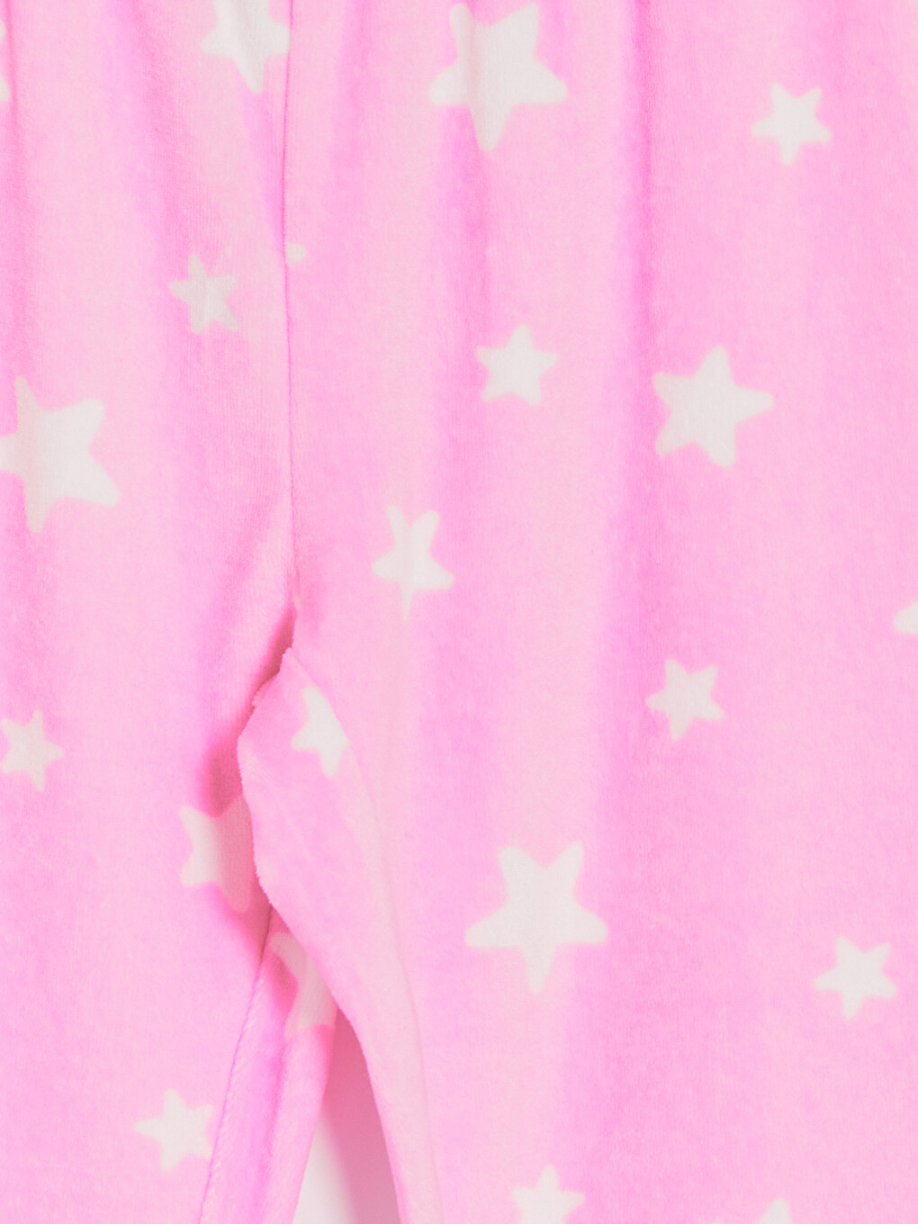 Star Patterned Girls' Pyjamas Set-5
