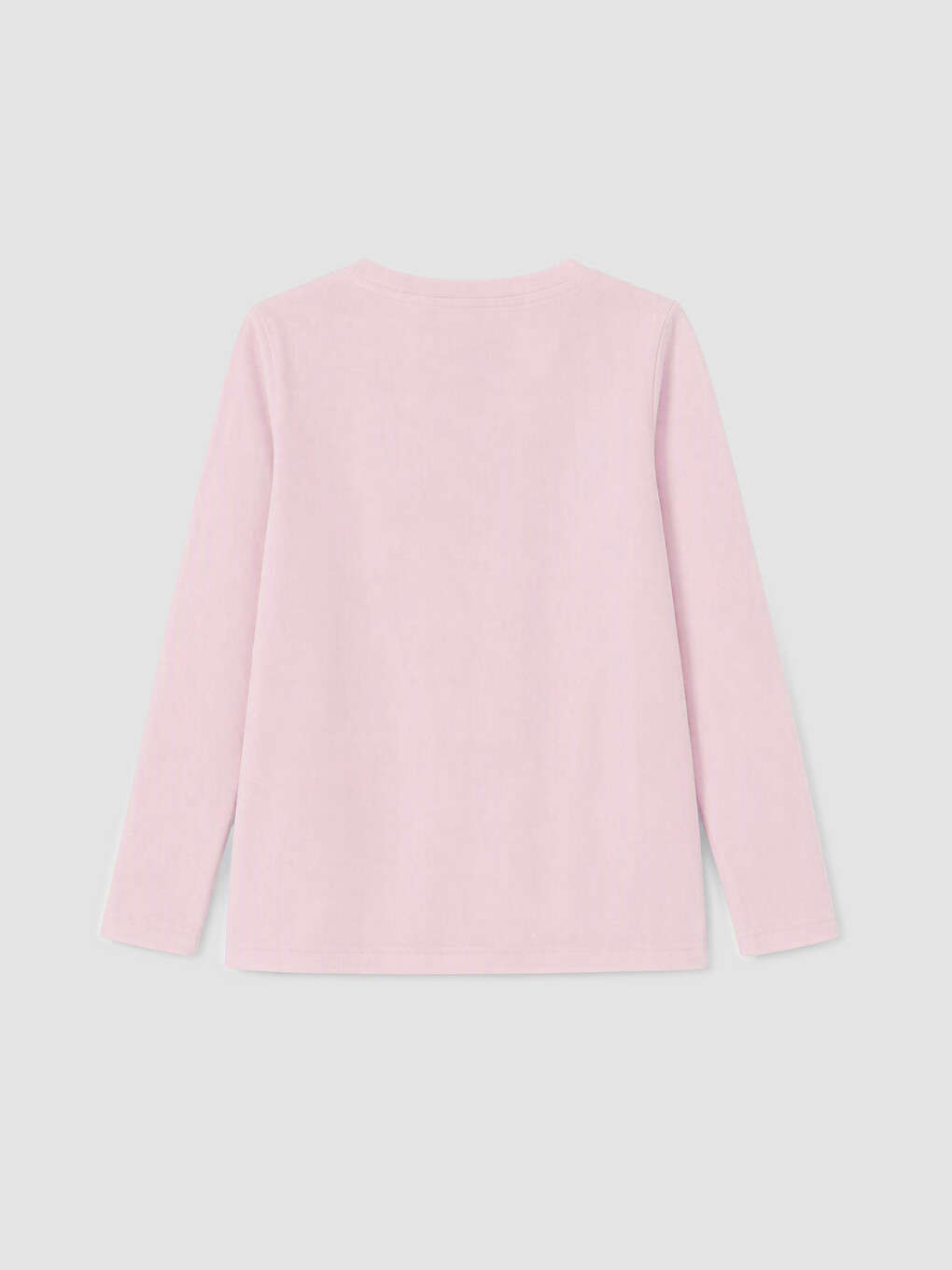 Pembe Yıldız Desenli Kız Çocuk Pijama Takımı-5