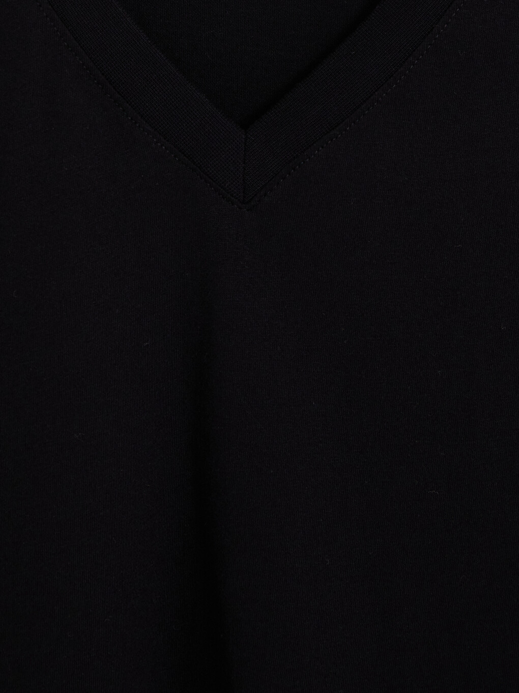 V Neck Jersey Men's T-shirt-2