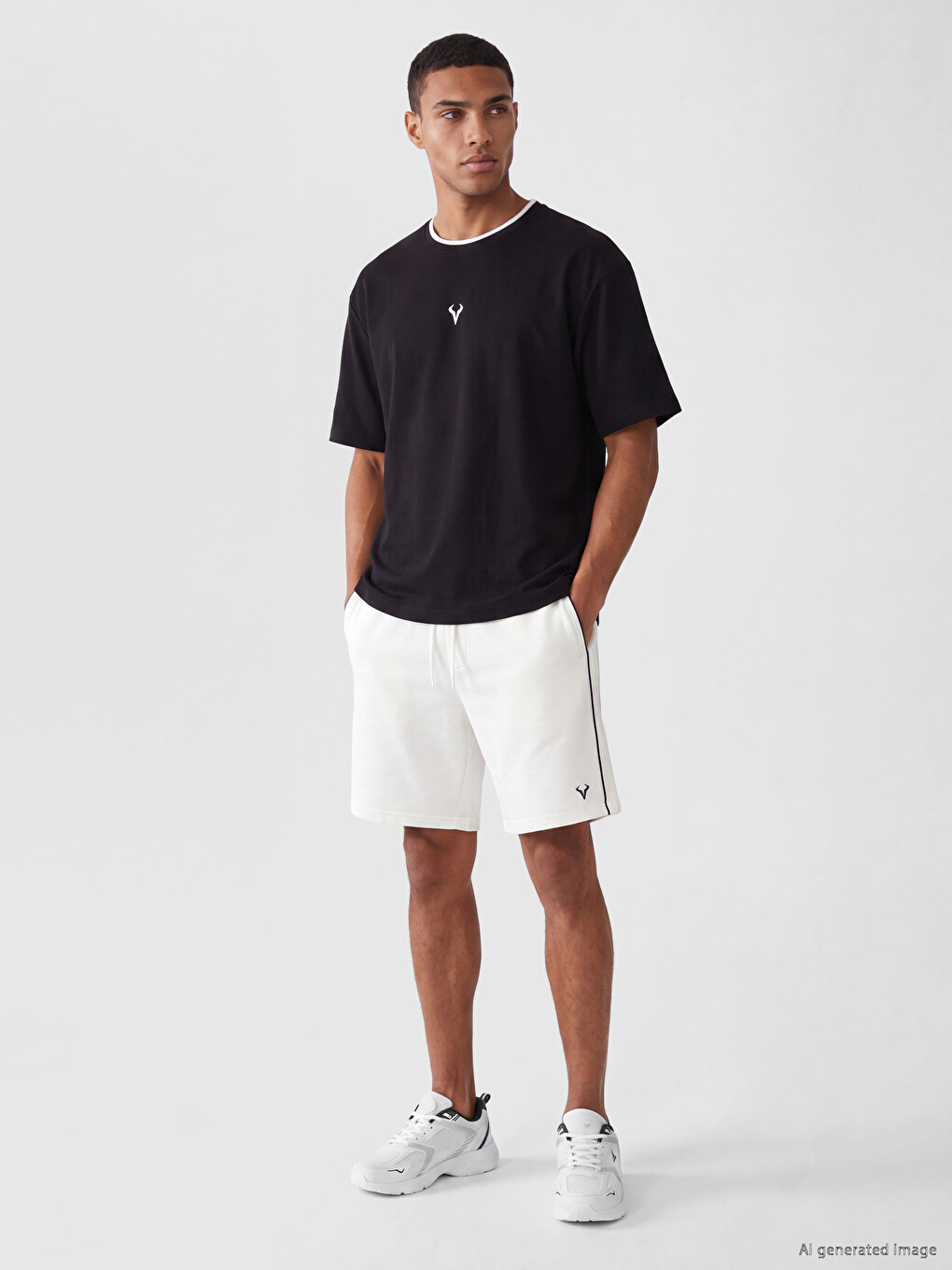 Crew Neck Men's Sport T-shirt-1