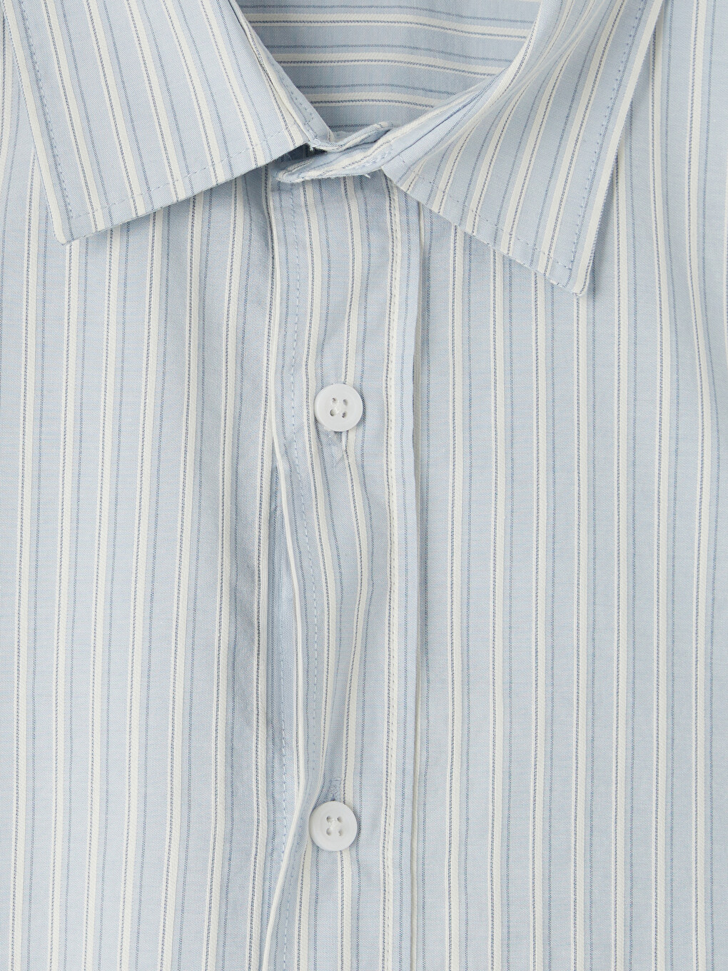 Regular Fit Striped Dobby Men's Shirt-5