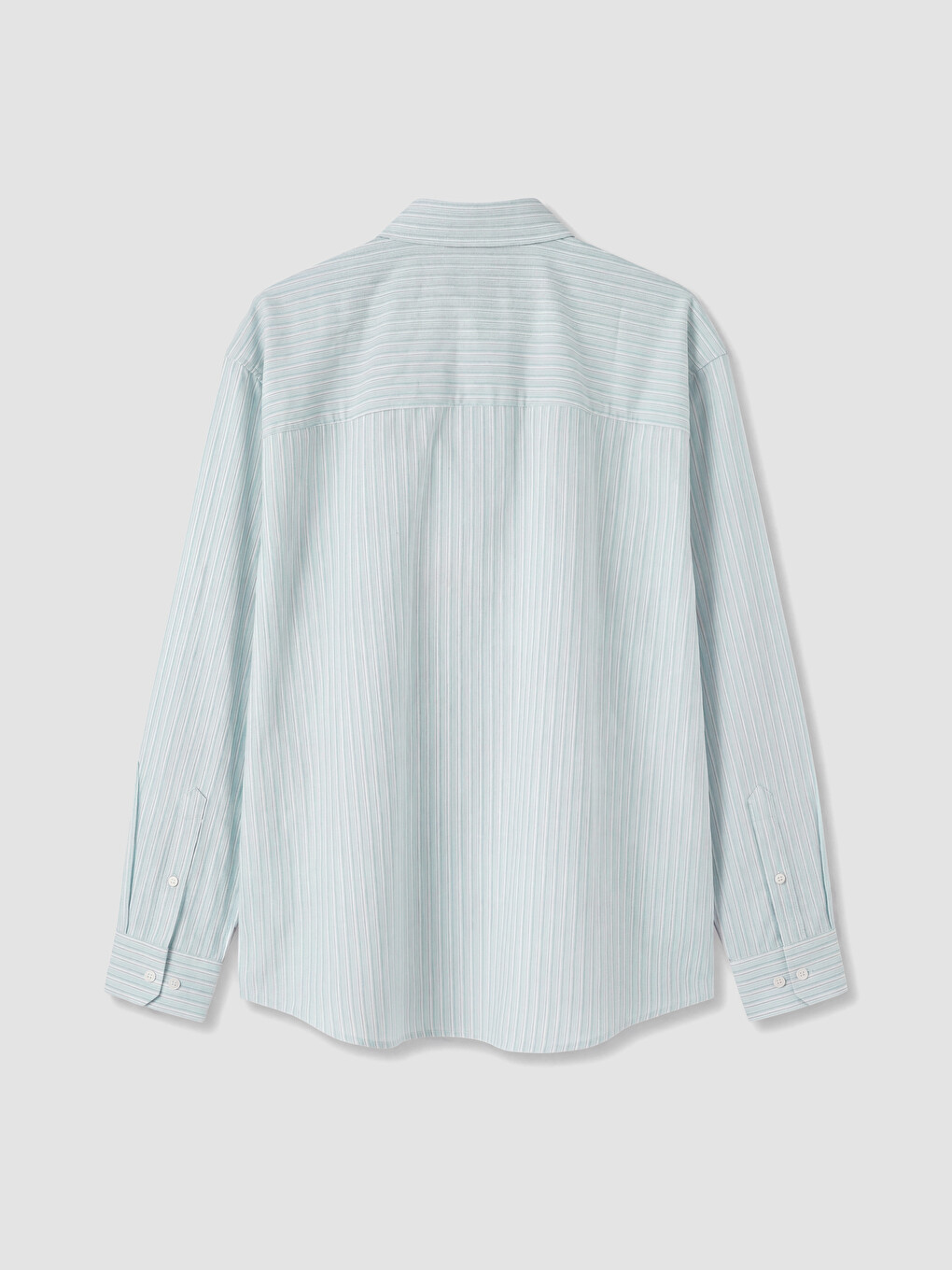 Regular Fit Striped Dobby Men's Shirt-7