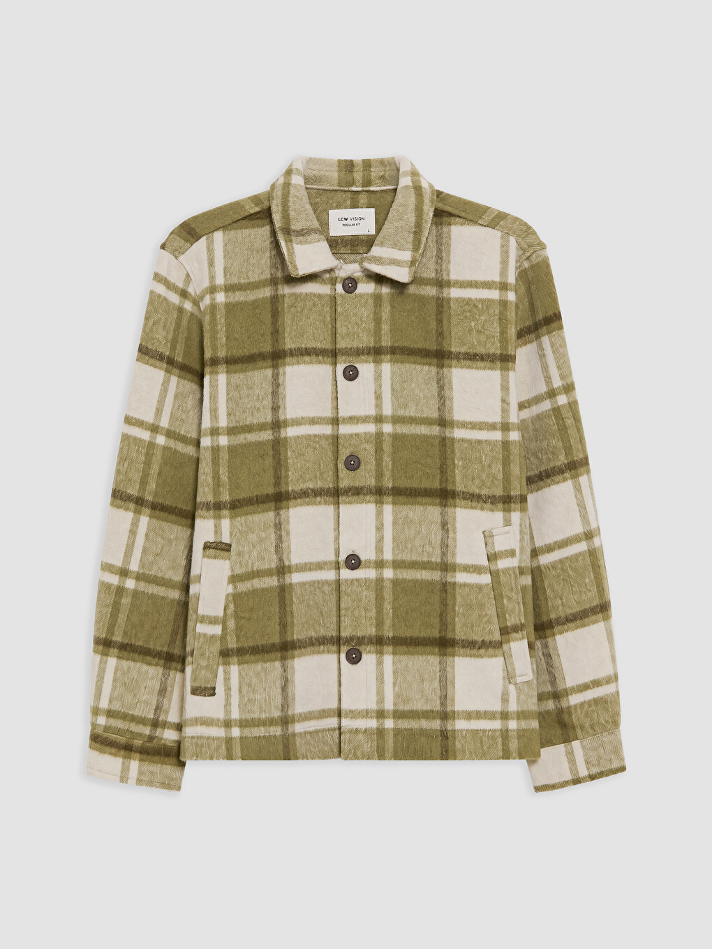 Man Khaki Overshirt-4