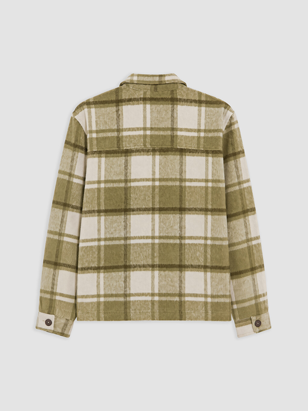 Man Khaki Overshirt-5