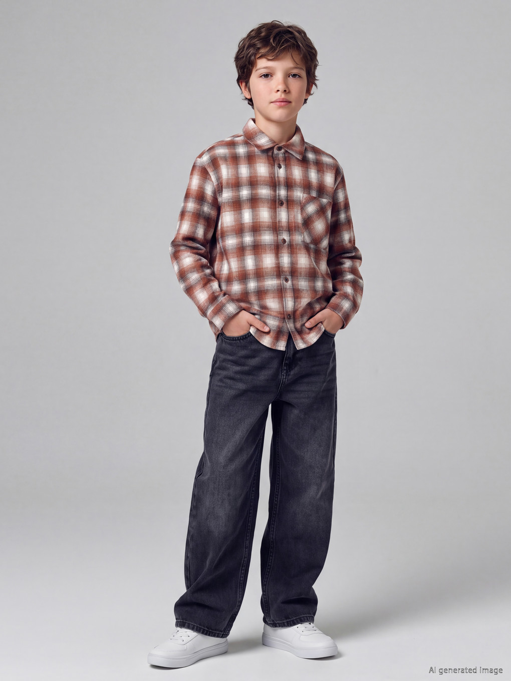 Baggy Fit Boys' Jeans