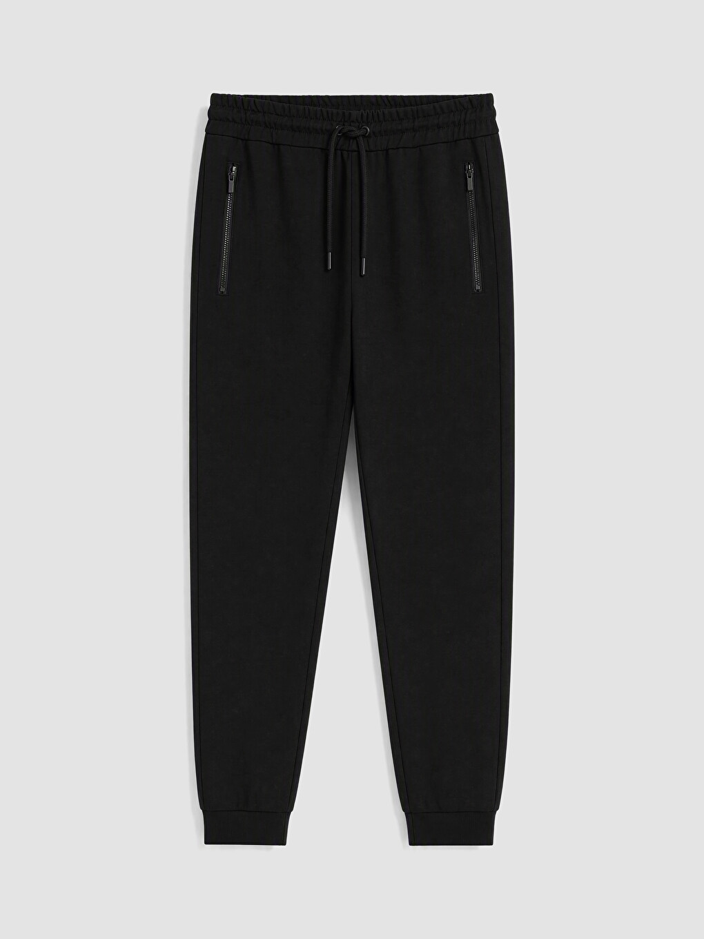 Man Black Jogger Sweatpants-3