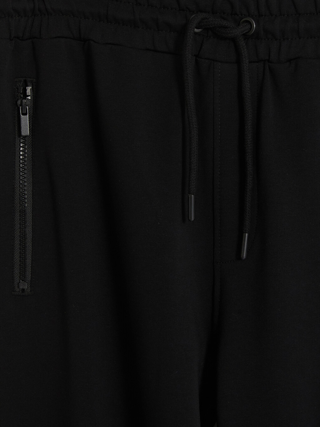 Man Black Jogger Sweatpants-4