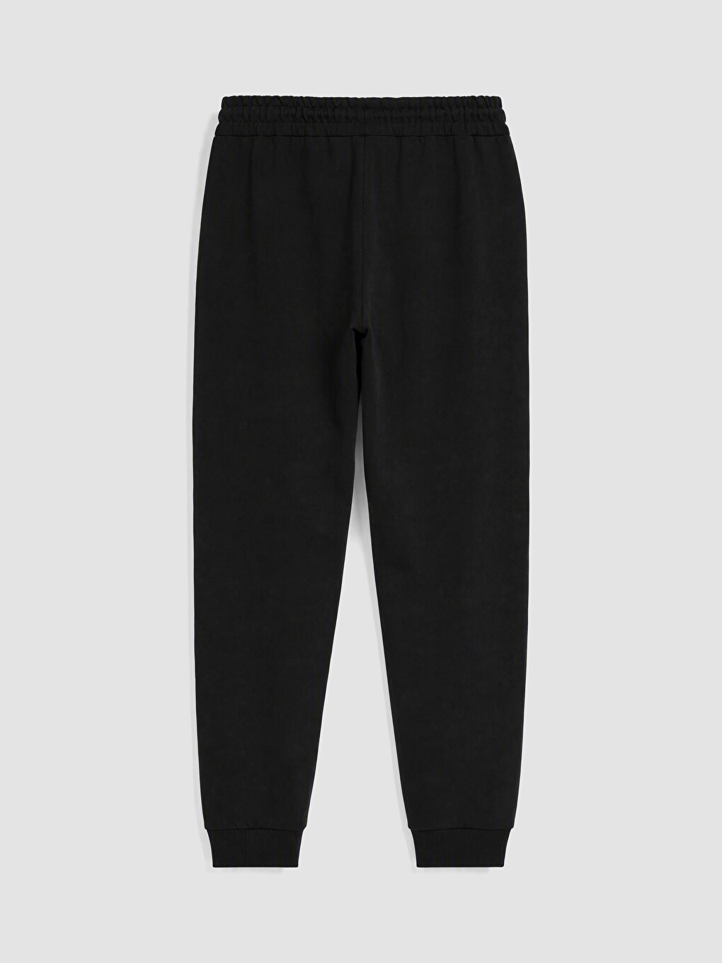 Man Black Jogger Sweatpants-5