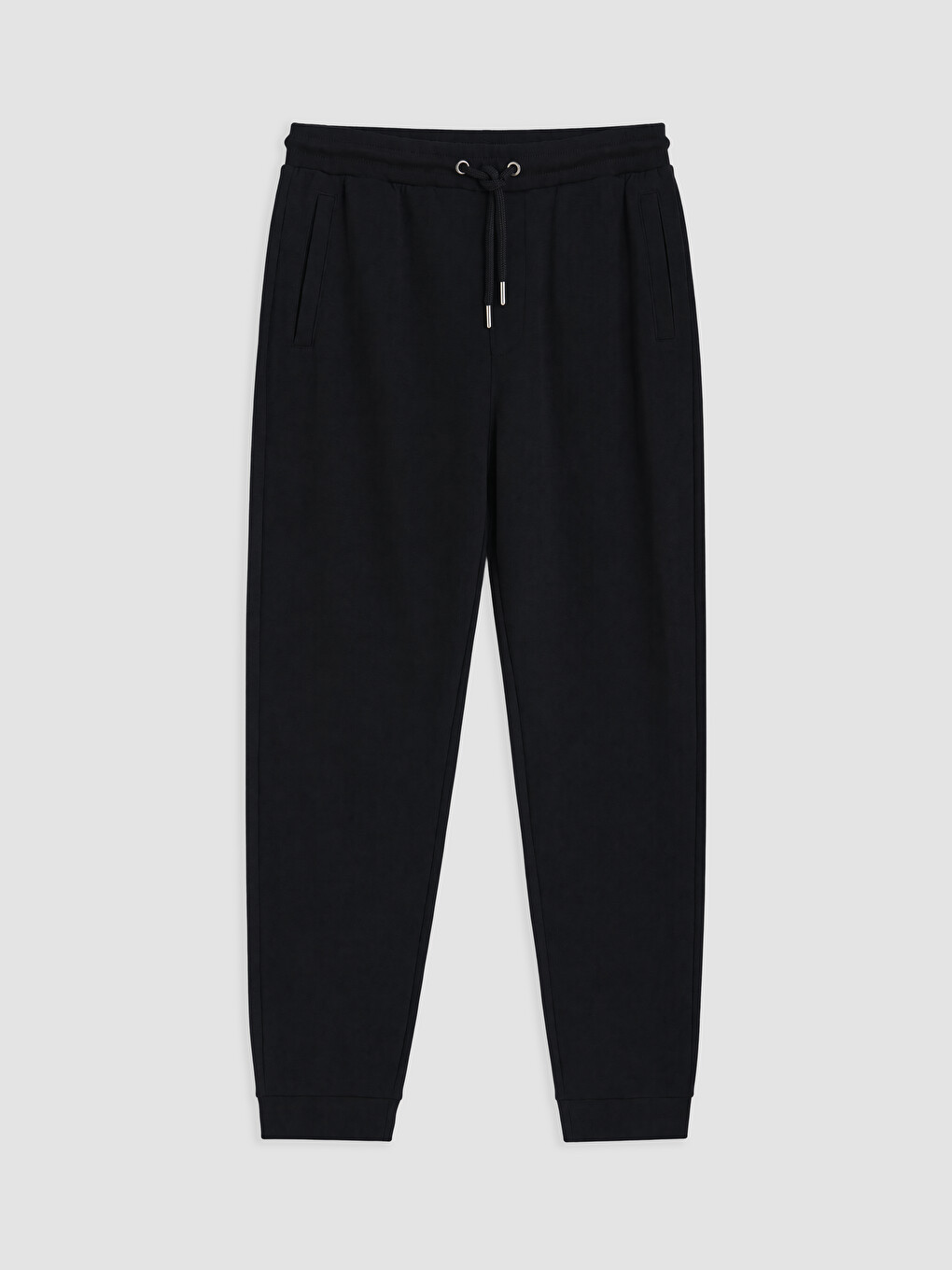 Man Black Jogger Sweatpants-3