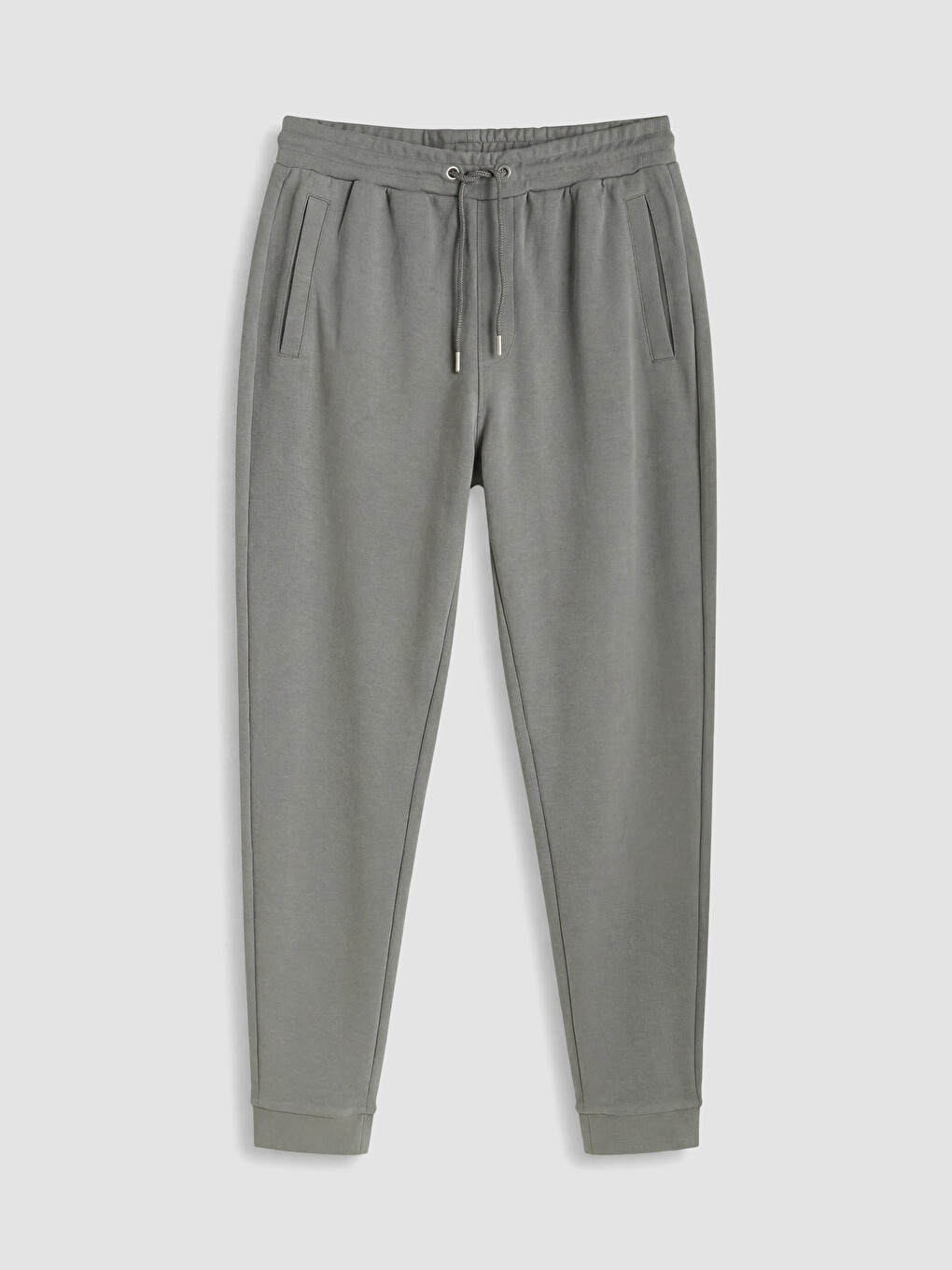 Man Grey Jogger Sweatpants-3