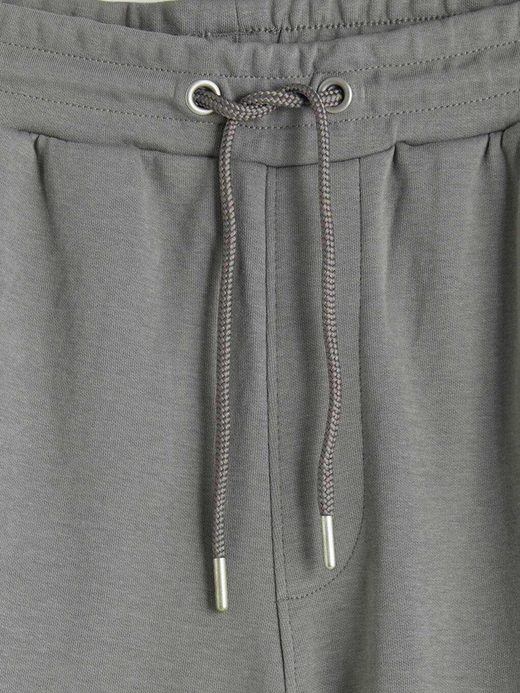 Man Grey Jogger Sweatpants-4