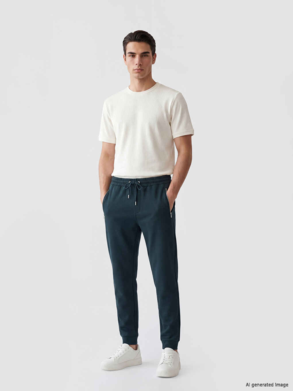 Man Petrol Jogger Sweatpants