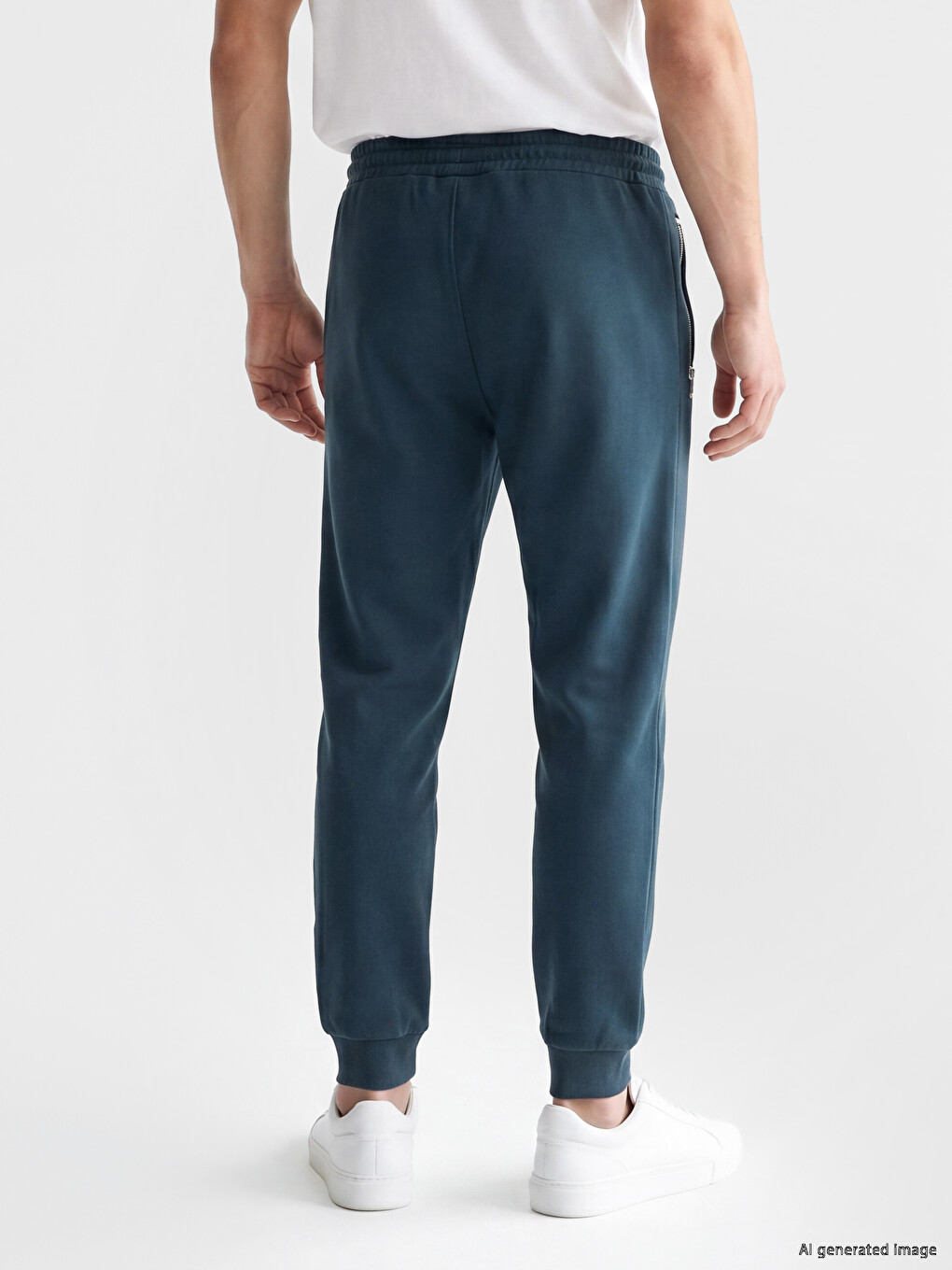 Man Petrol Jogger Sweatpants-2