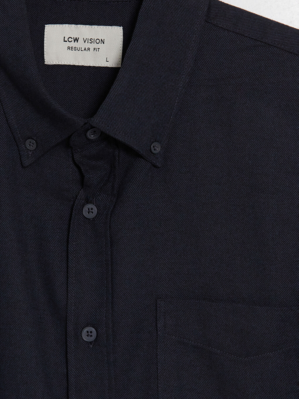 Standard Fit Gabardine Men's Shirt-5