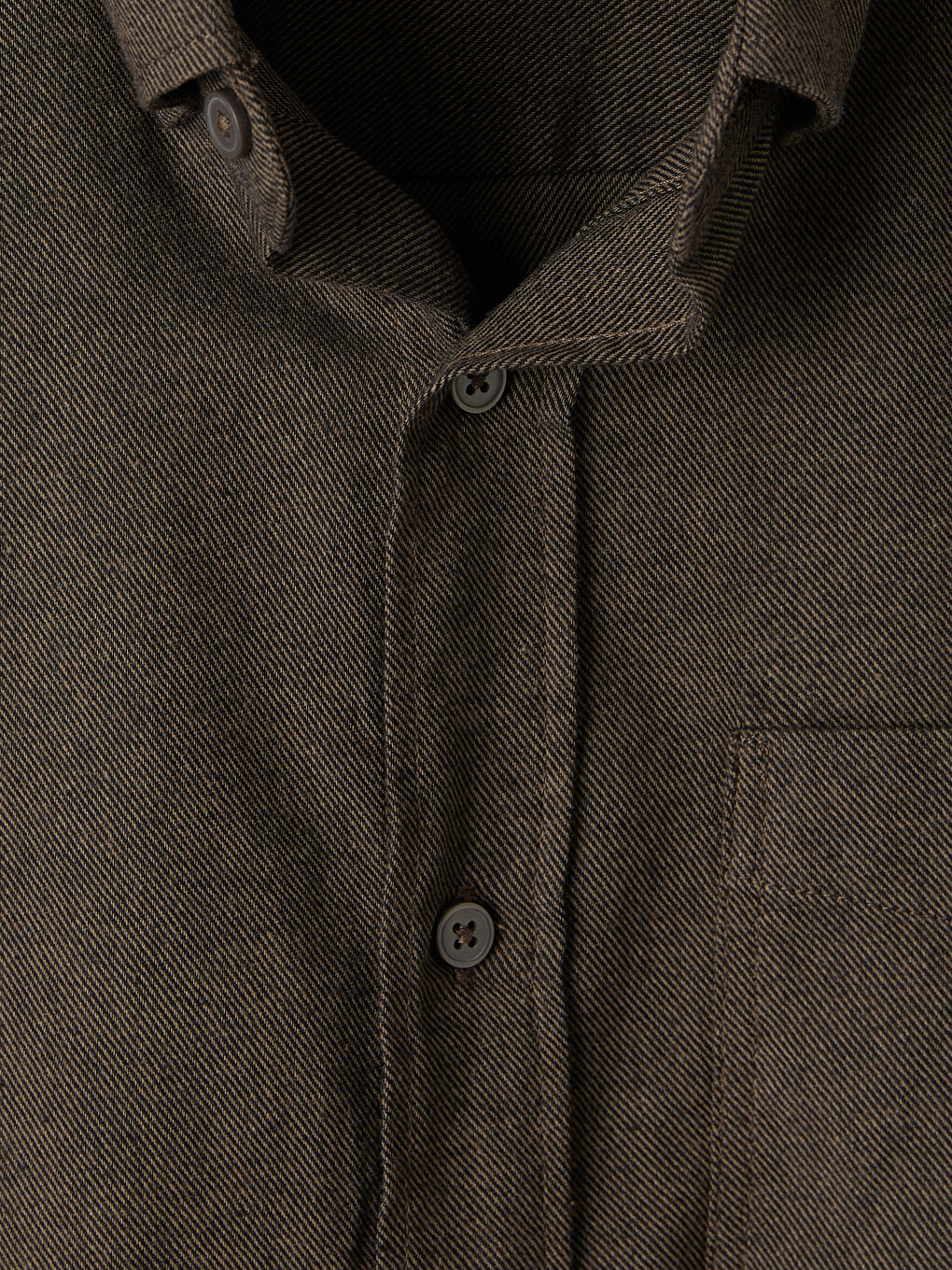 Regular Fit Gabardine Men's Shirt-5