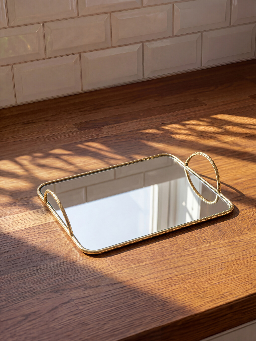 Mirrored Decorative Tray