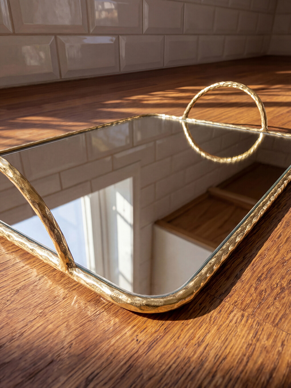 Mirrored Decorative Tray-1