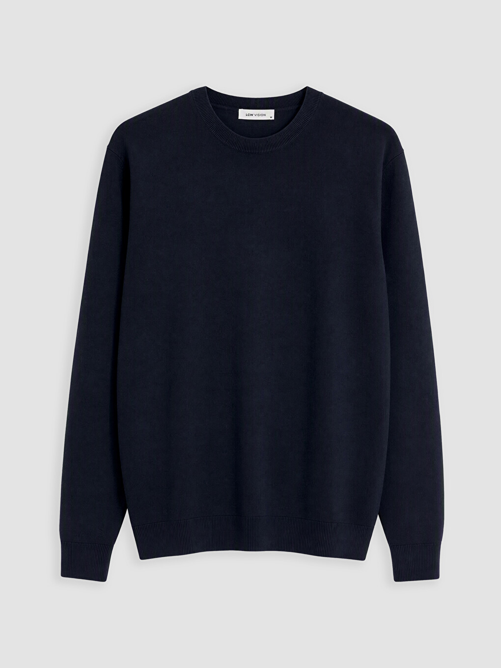 Pull-over En Tricot À Col Rond Pour Homme-4