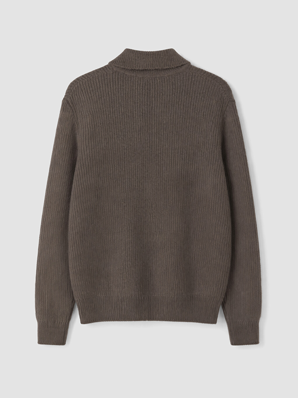 Half Zippered Men's Knitwear Sweater-6